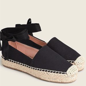 J.Crew Canvas Espadrille Flats
